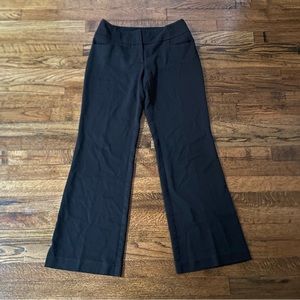 Apt 9 Ladies Womens Black Dress Pants Size 2 Curvy Fit